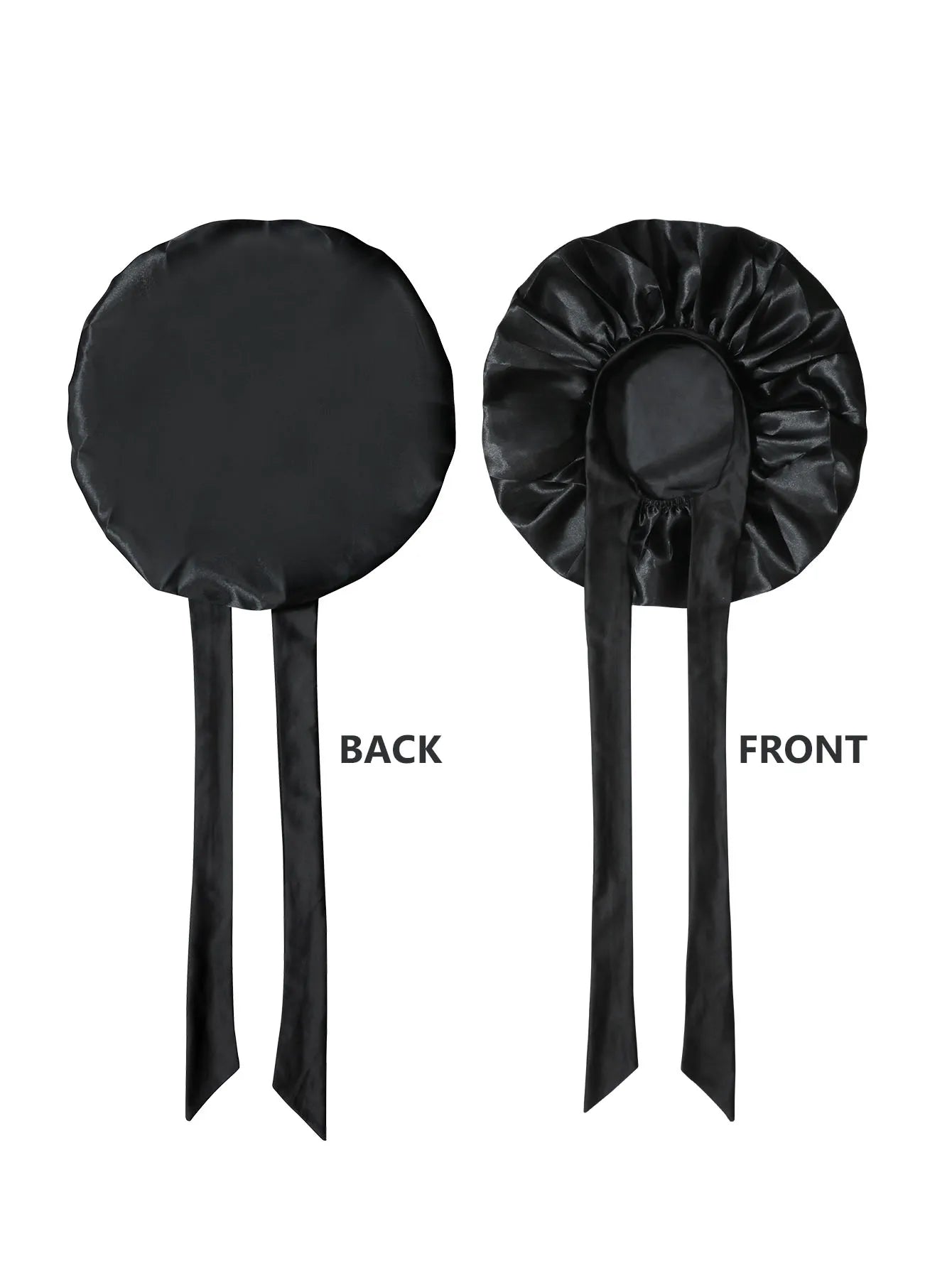 Satin Bonnet Silk Bonnet Adjustable Bonne For Sleeping Hair Bonnet With Tie Band Bonnets For Women Men