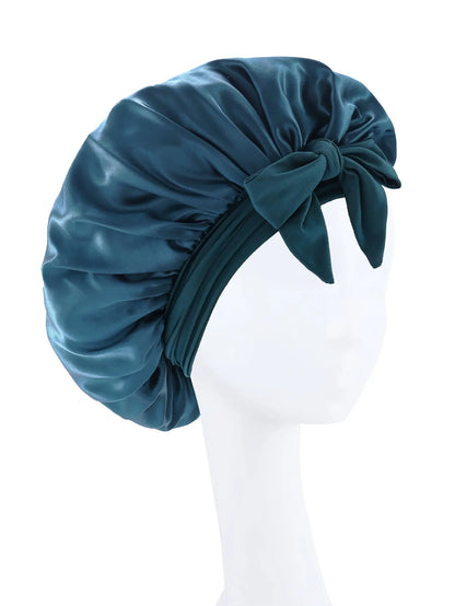 Satin Bonnet Silk Bonnet Adjustable Bonne For Sleeping Hair Bonnet With Tie Band Bonnets For Women Men